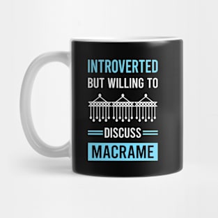 Introverted Macrame Mug